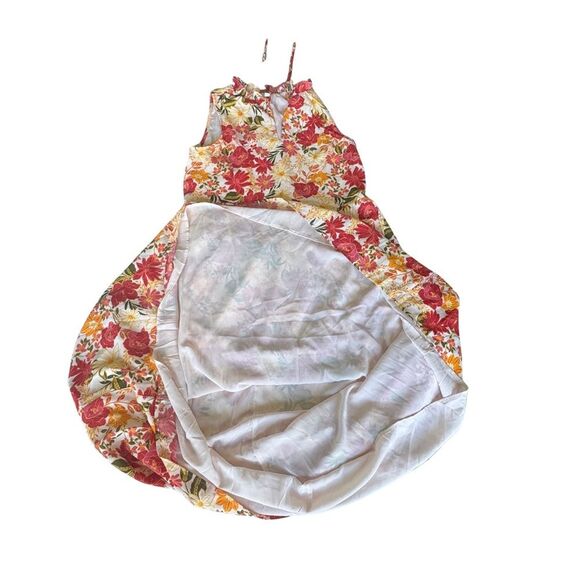 Sugarlips NWT Didion Floral Split Neck Tiered Maxi XS Sleeveless Relaxed Fit - Picture 9 of 12